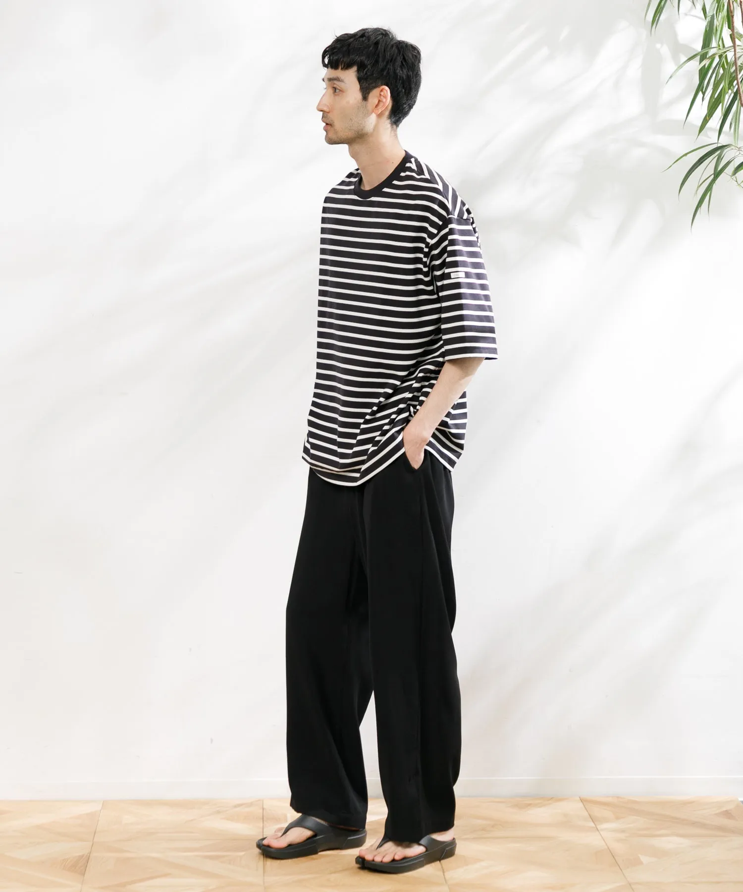 【MEN】ORCIVAL WIDE CREW NECK S/S PULLOVER