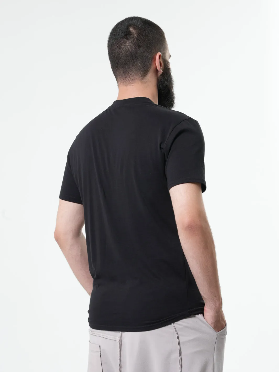 Mens Futuristic Tshirt with Pocket