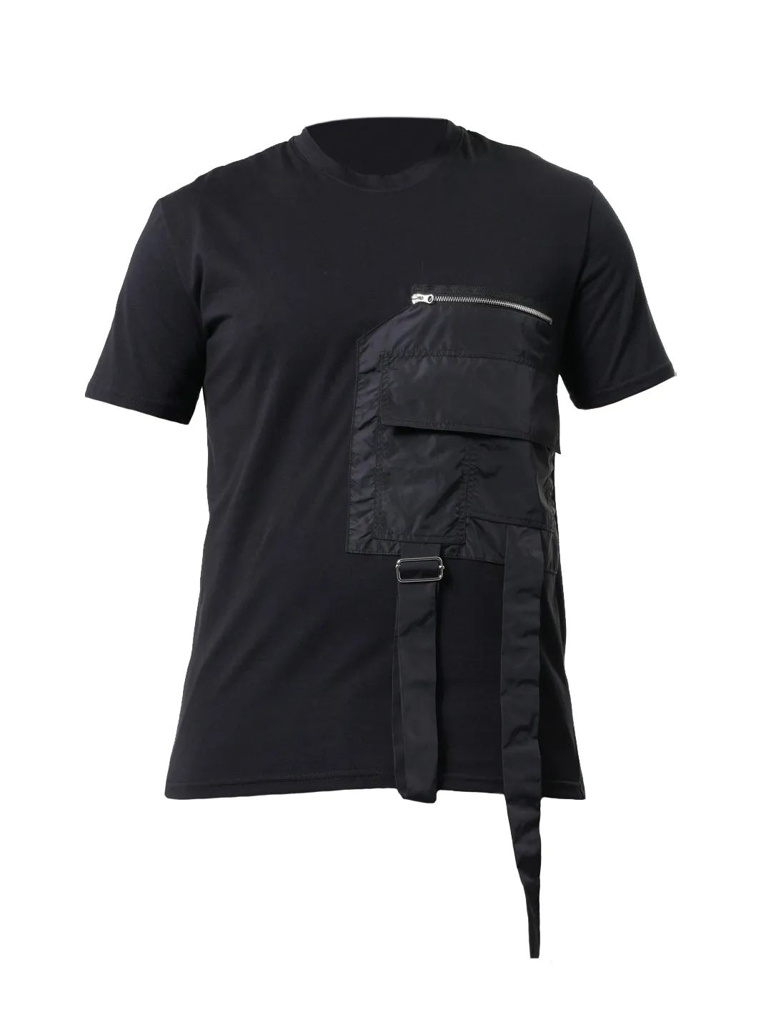 Mens Futuristic Tshirt with Pocket