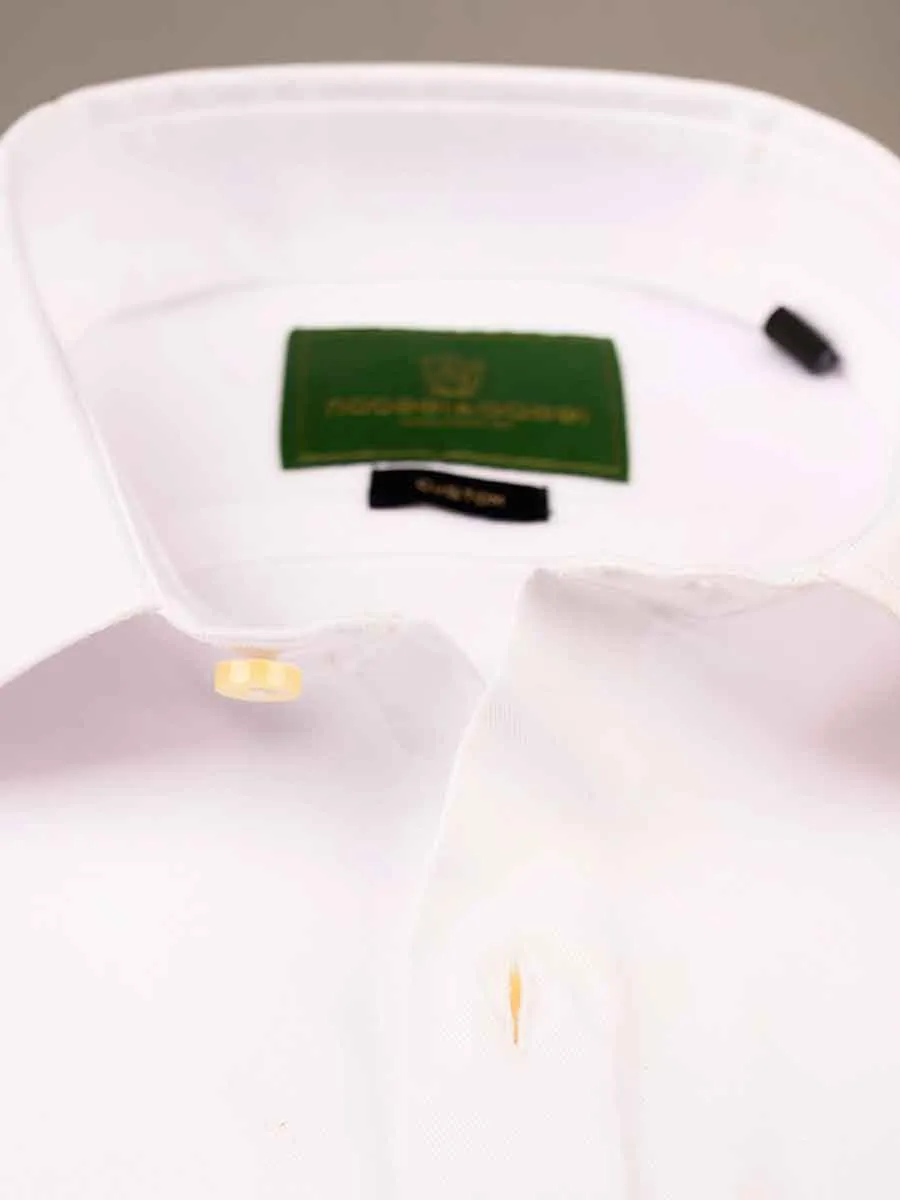 Nabeel & Aqeel Formal Shirt O-08 White NSHF8100