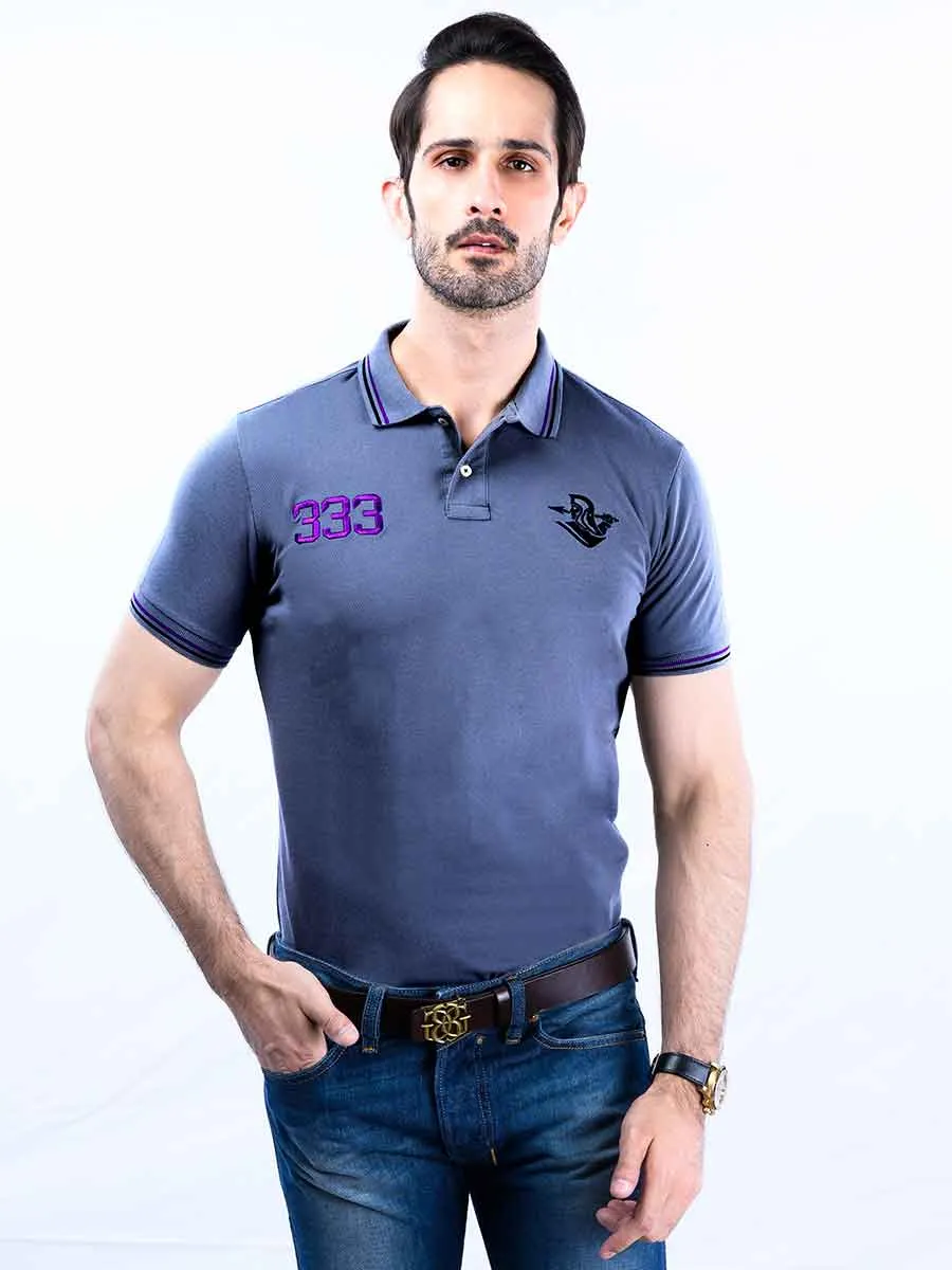 Nabeel & Aqeel Spartan The Gayle Polo Shirt Polo Grey NASP0032