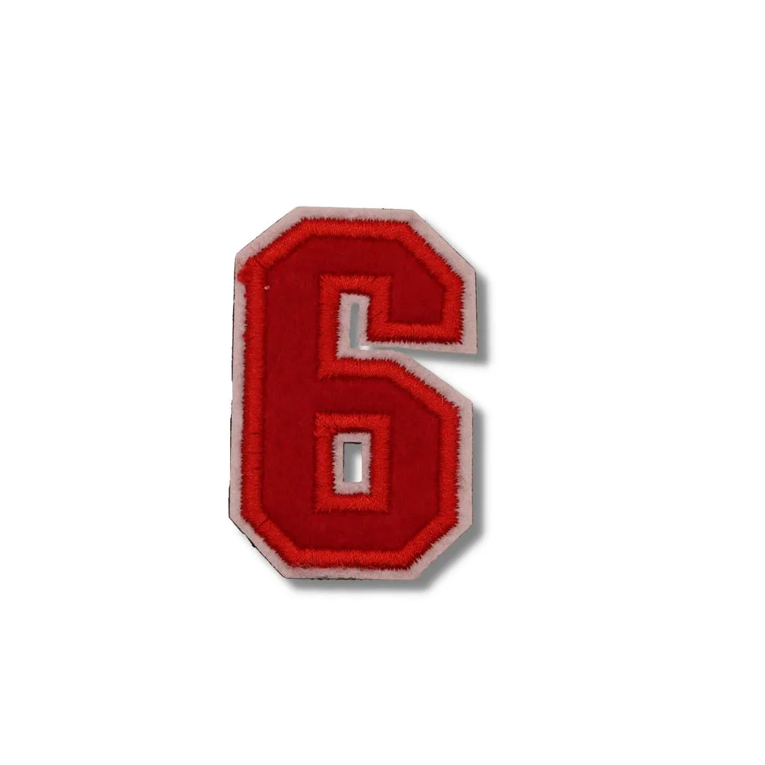 Numbers Velcro Patch