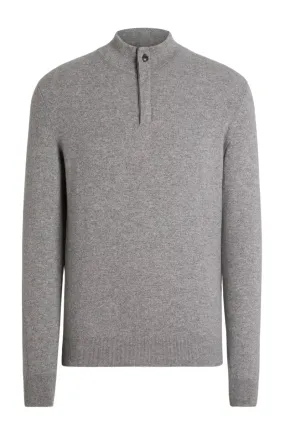 Oasi Cashmere Zip Mock Sweater