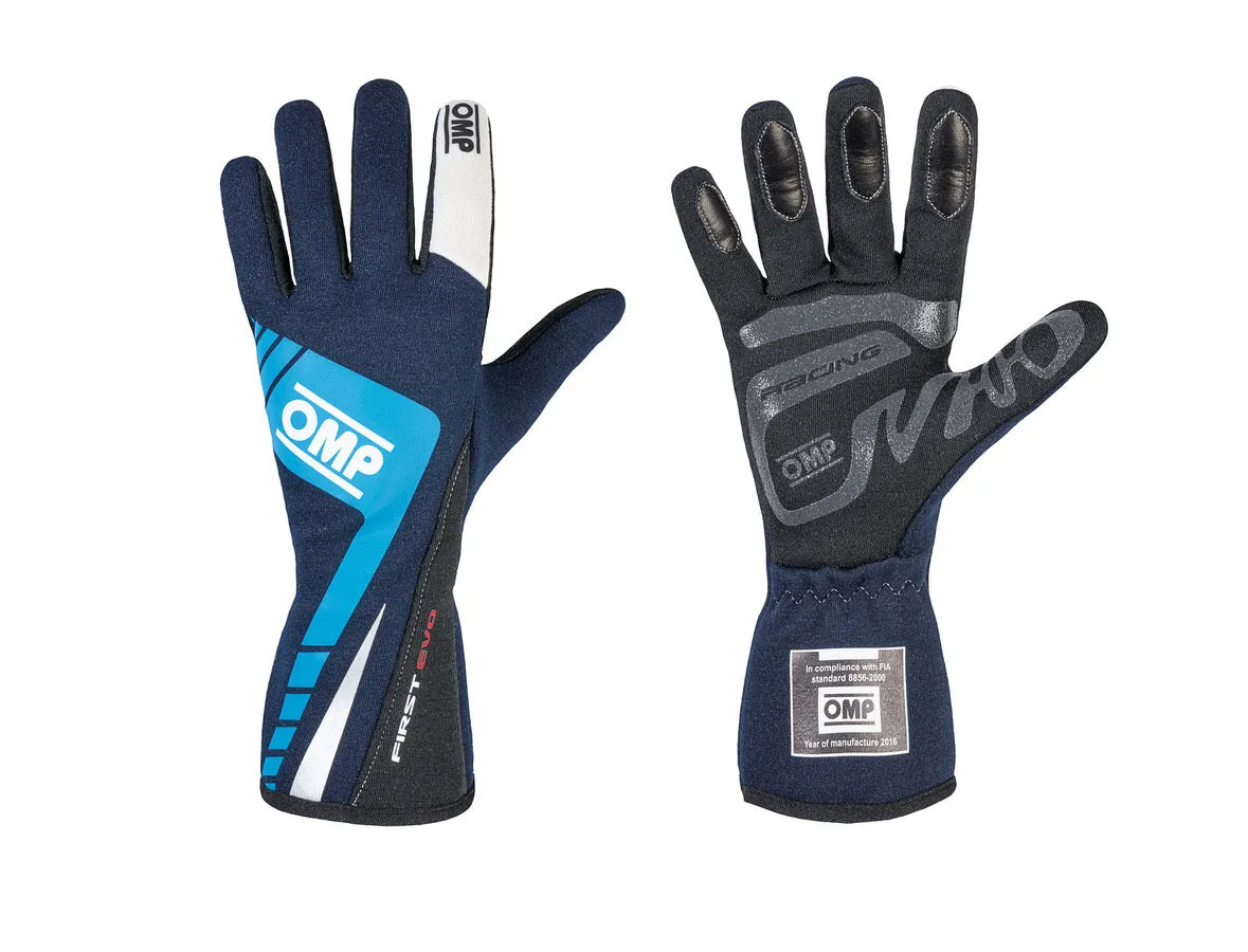 OMP FIRST EVO Racing Gloves | Final Sale