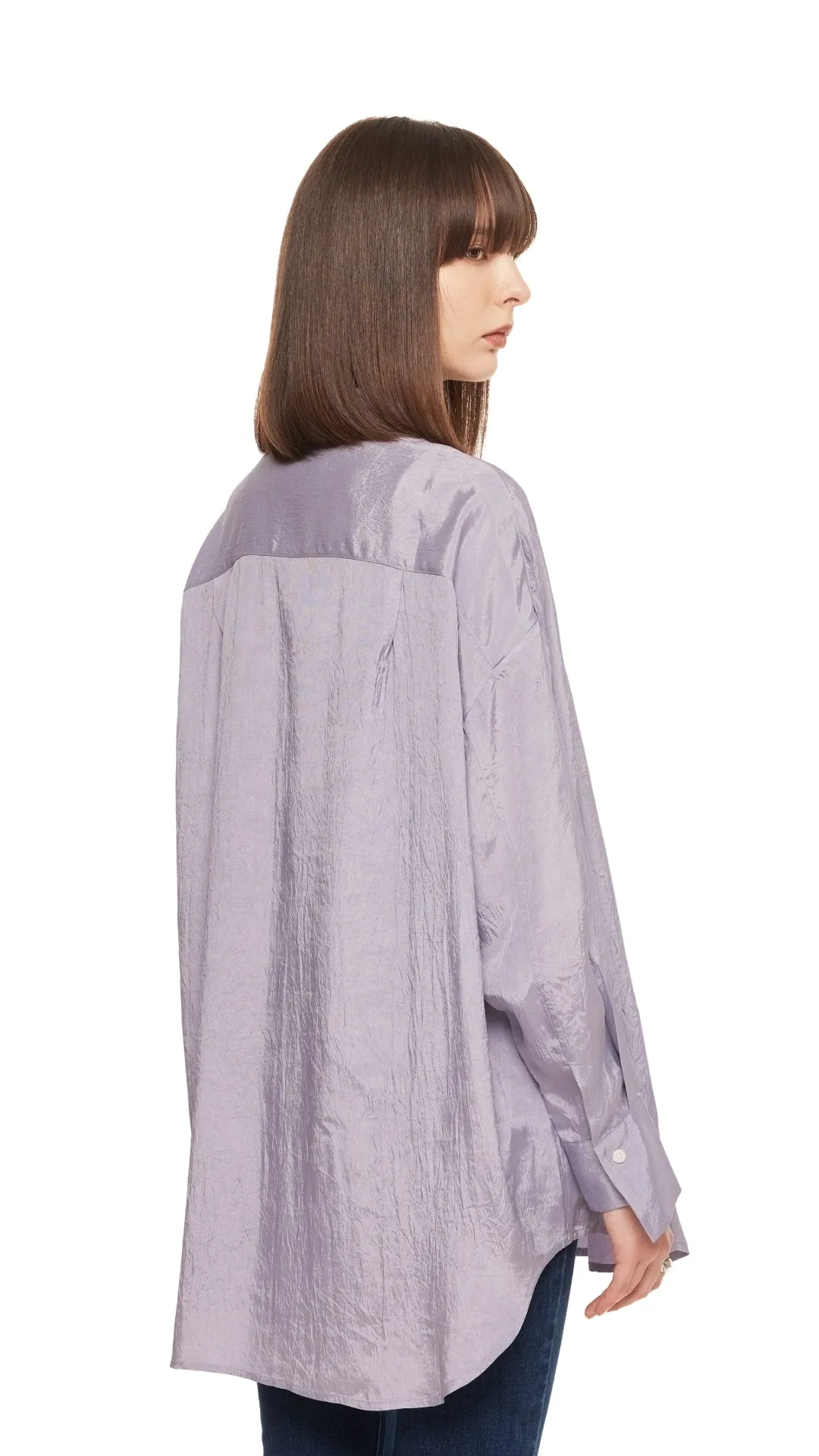 Oversized Acetate Shirt