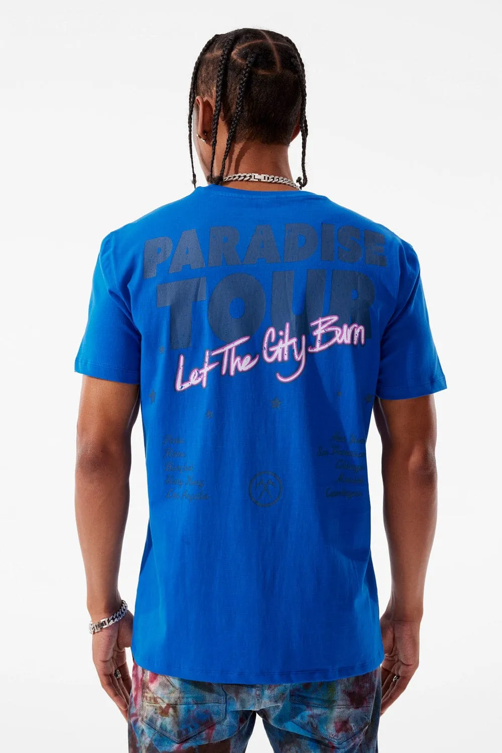 Paradise Tour T-Shirt (Royal)