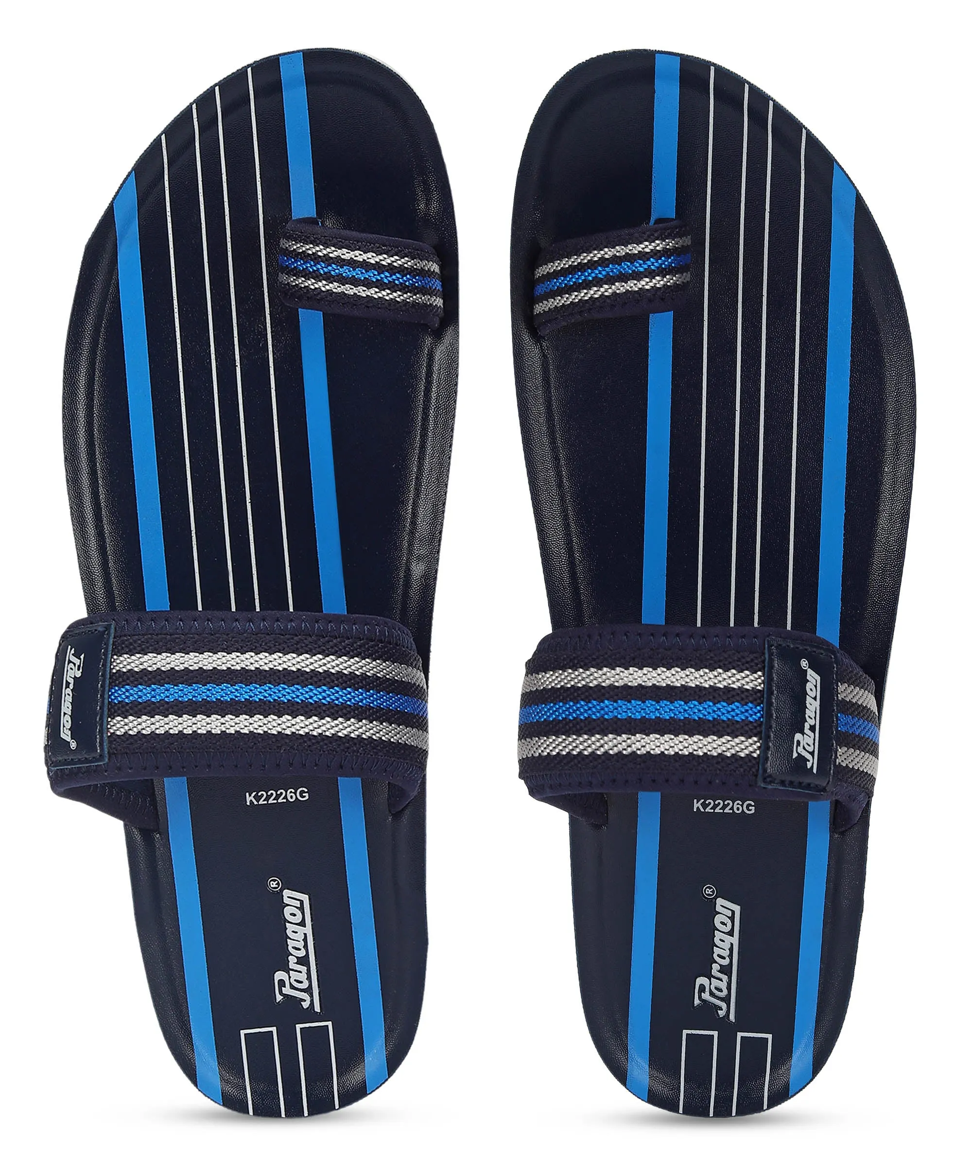 Paragon PUK2226G Men Stylish Lightweight Flipflops | Comfortable with Anti skid soles | Casual & Trendy Slippers | Indoor & Outdoor