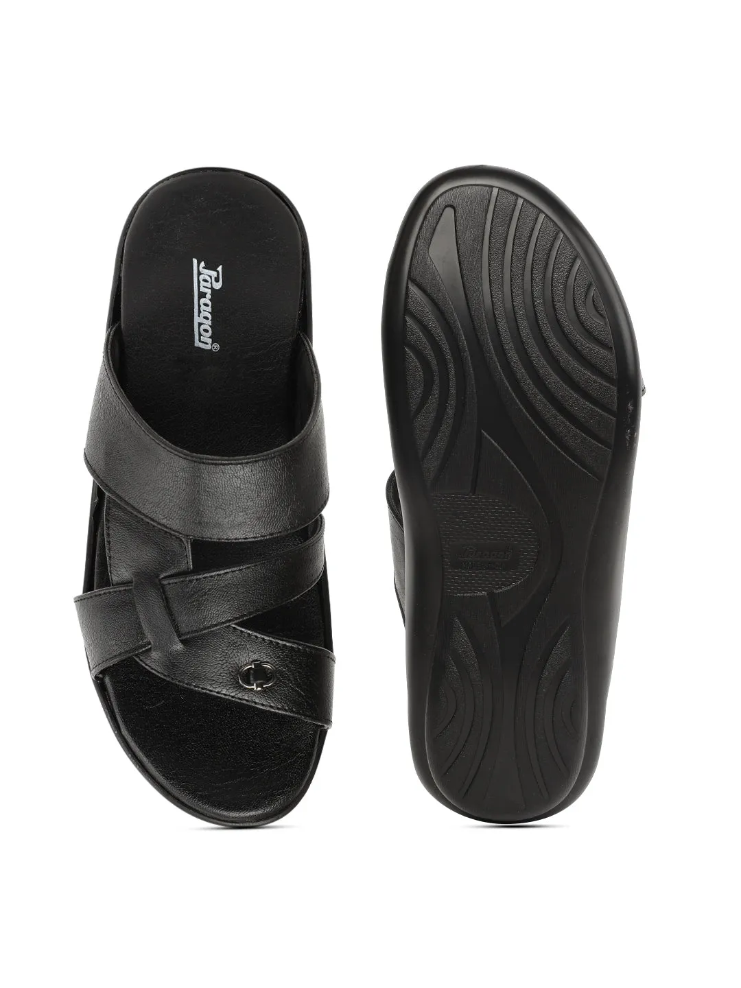 Paragon  R11602G Men Stylish Sandals | Comfortable Sandals for Daily Outdoor Use | Casual Formal Sandals with Cushioned Soles