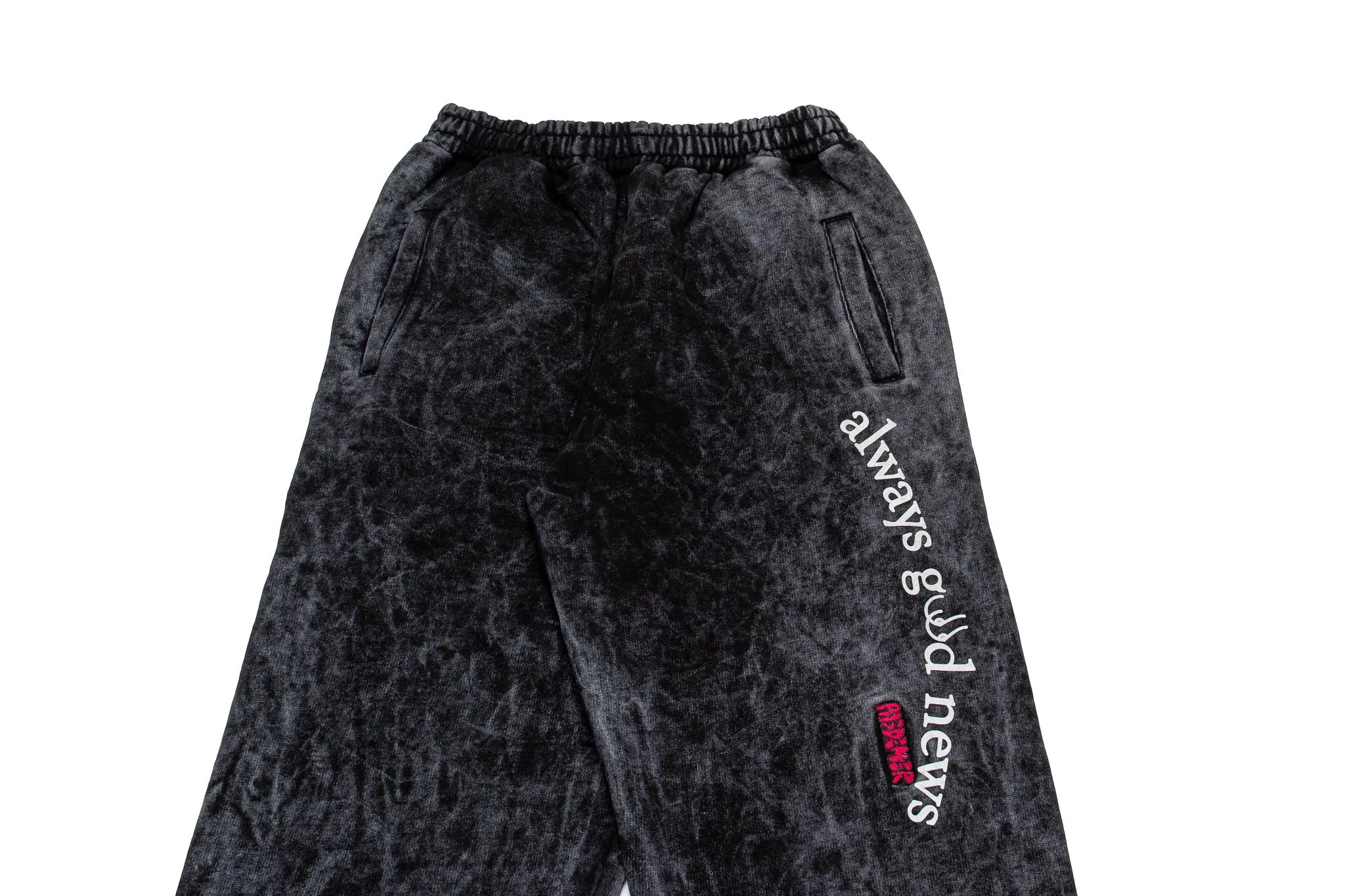 Pas de Mer Always Good News Pants "Black"