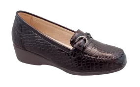 Pilgrim Women Dress Shoes - Claire W3131 - Brown Croc