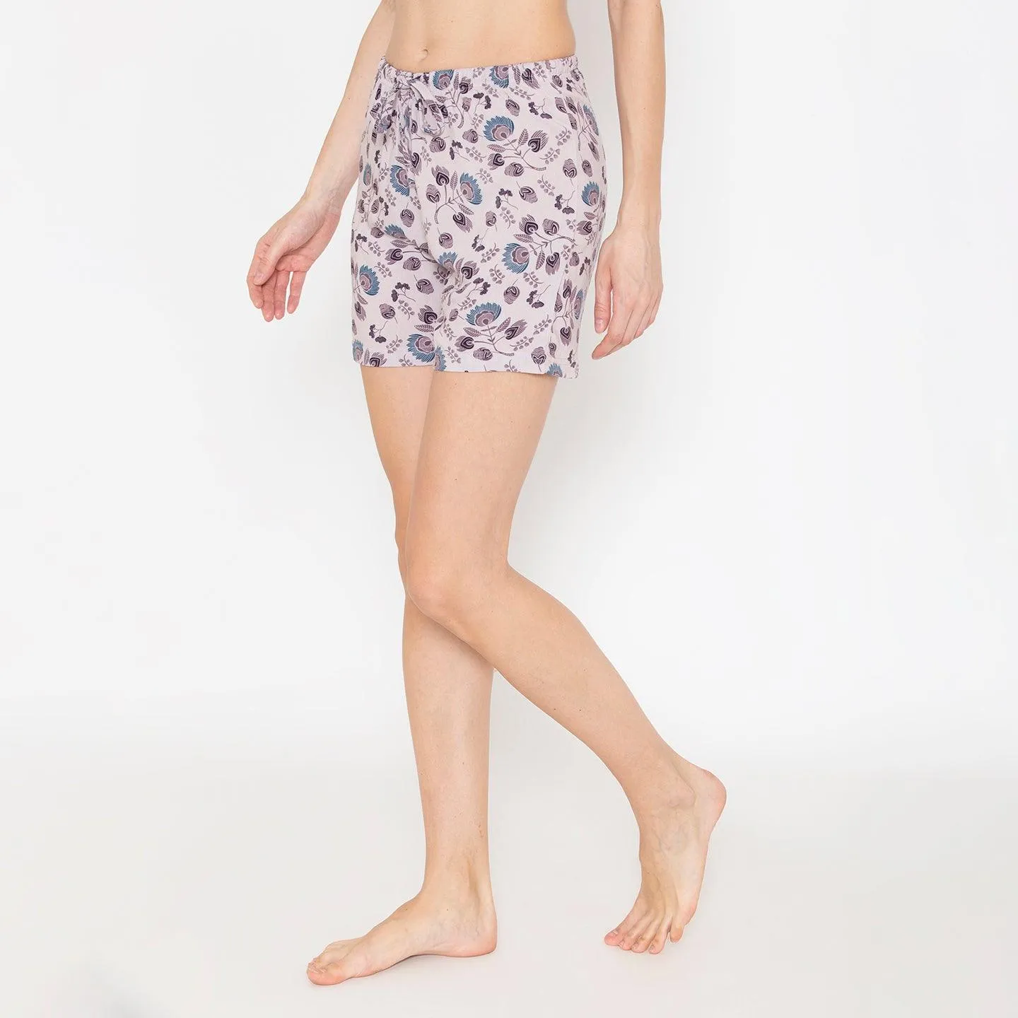 Printed Lounge Shorts For Women