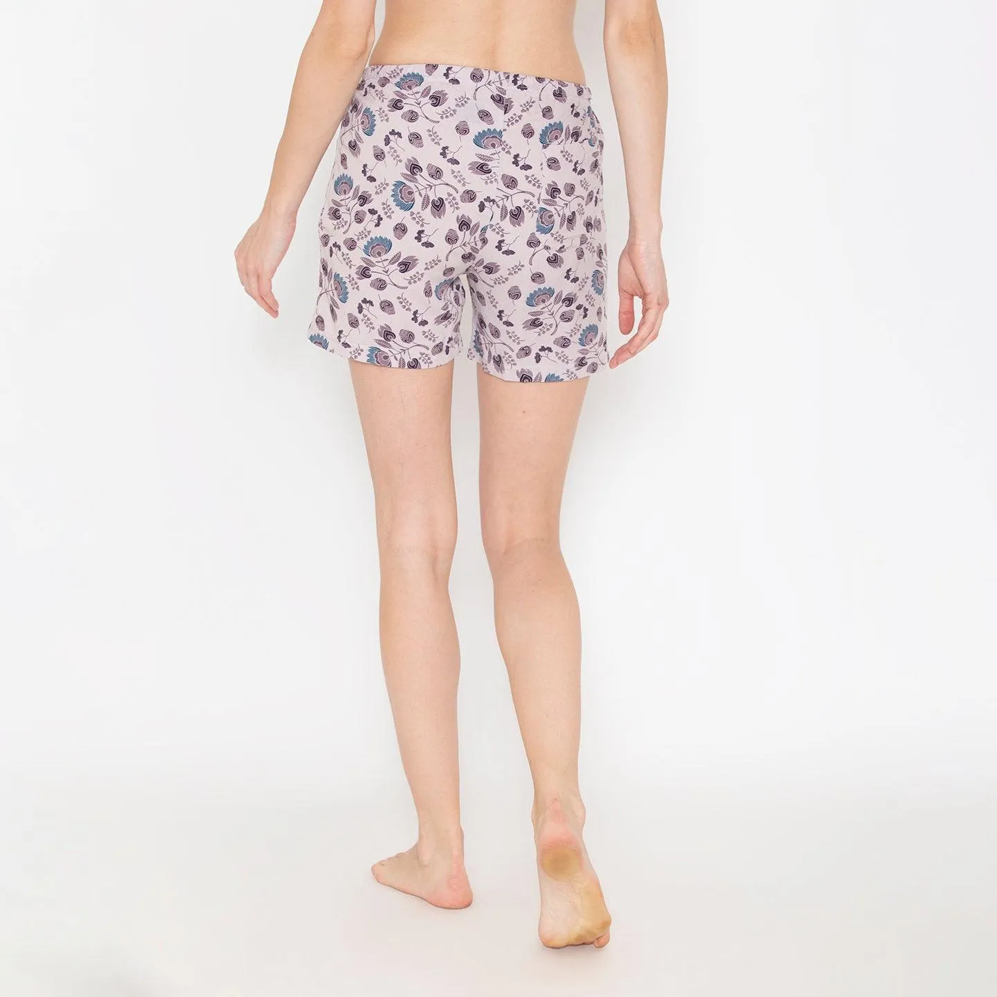 Printed Lounge Shorts For Women