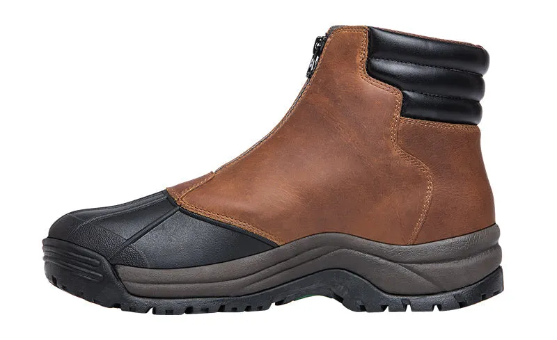 Propet Men Blizzard Mid Zip M3792 (Brown)