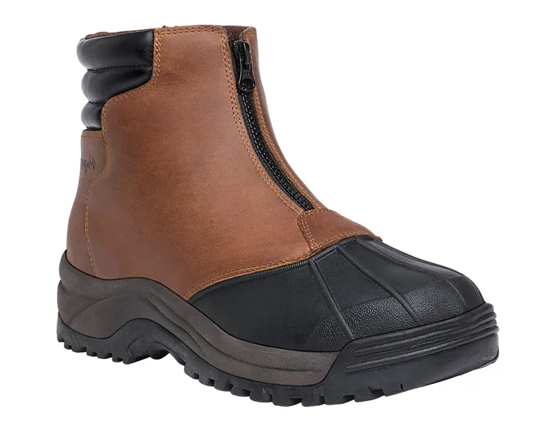 Propet Men Blizzard Mid Zip M3792 (Brown)