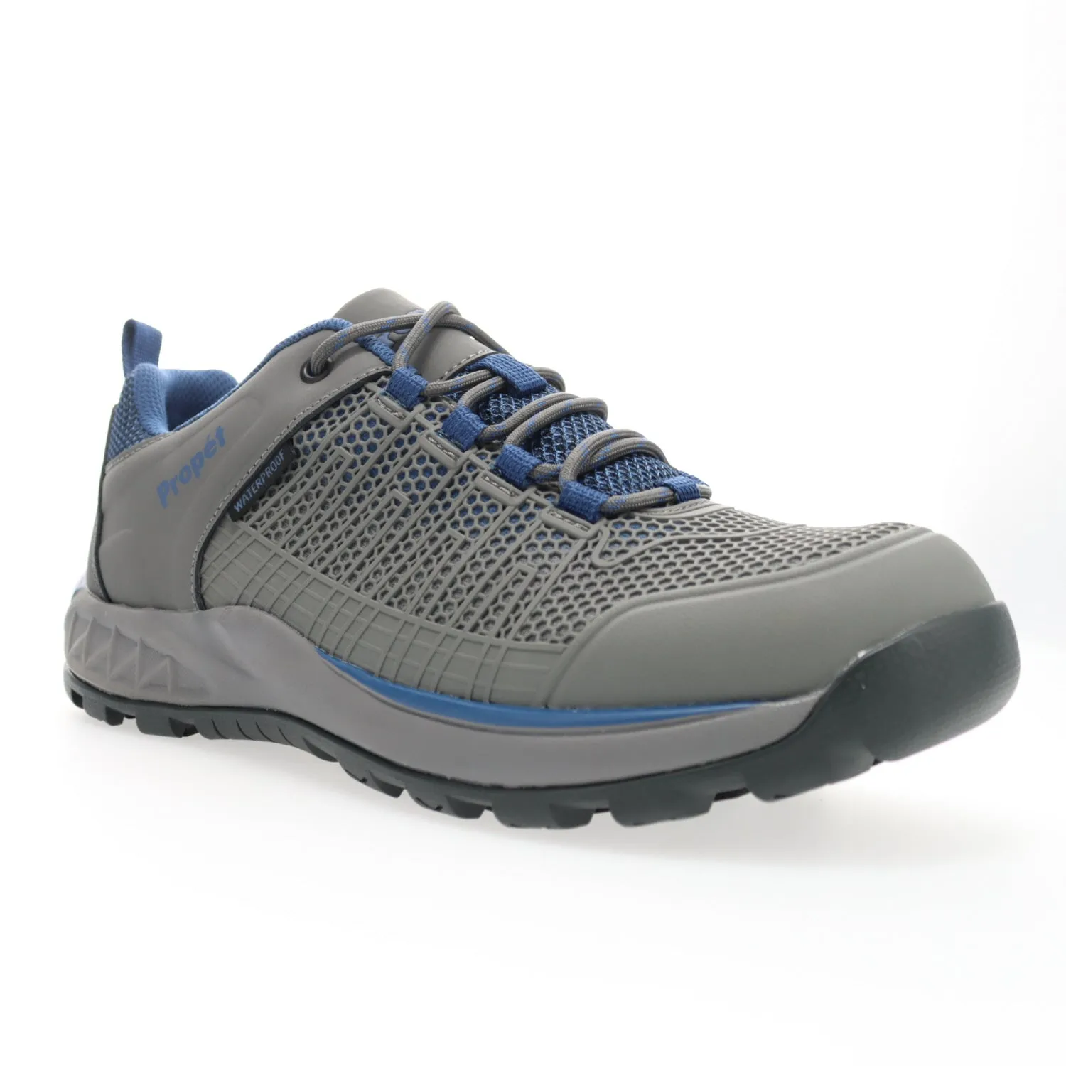 Propet Men Vestrio MOA042M (Grey/Blue)