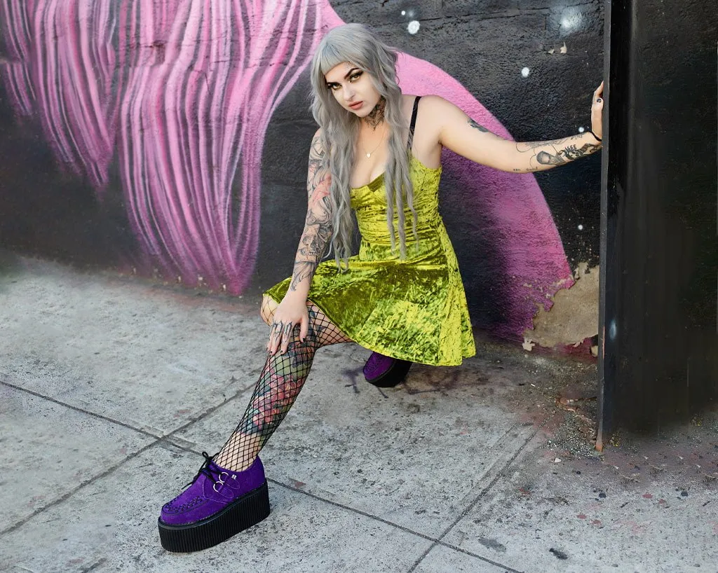 Purple Suede Classic Stratocreeper