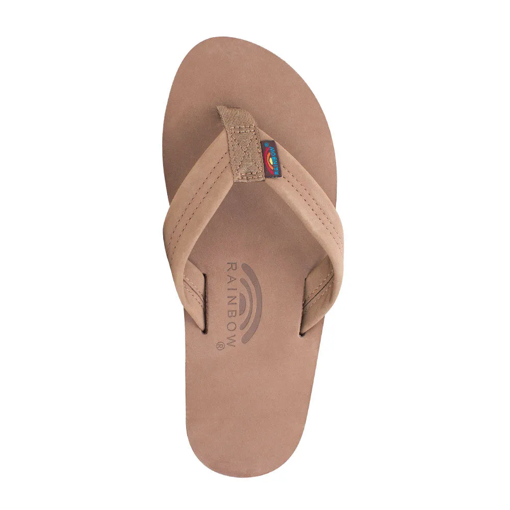 Rainbow Single Layer Arch Support Leather with 1" Strap