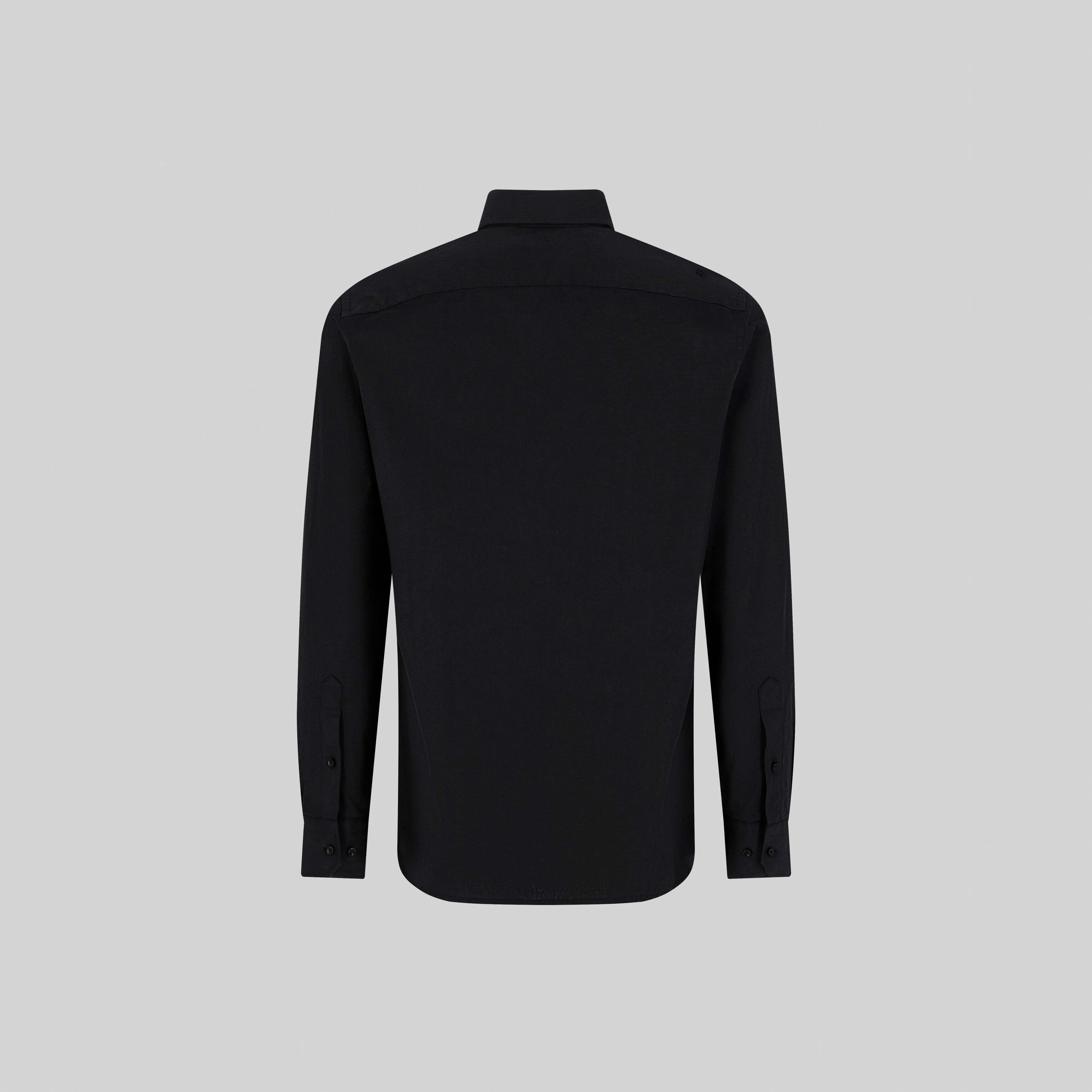 ROLLS SHIRT LONG SLEEVE BLACK