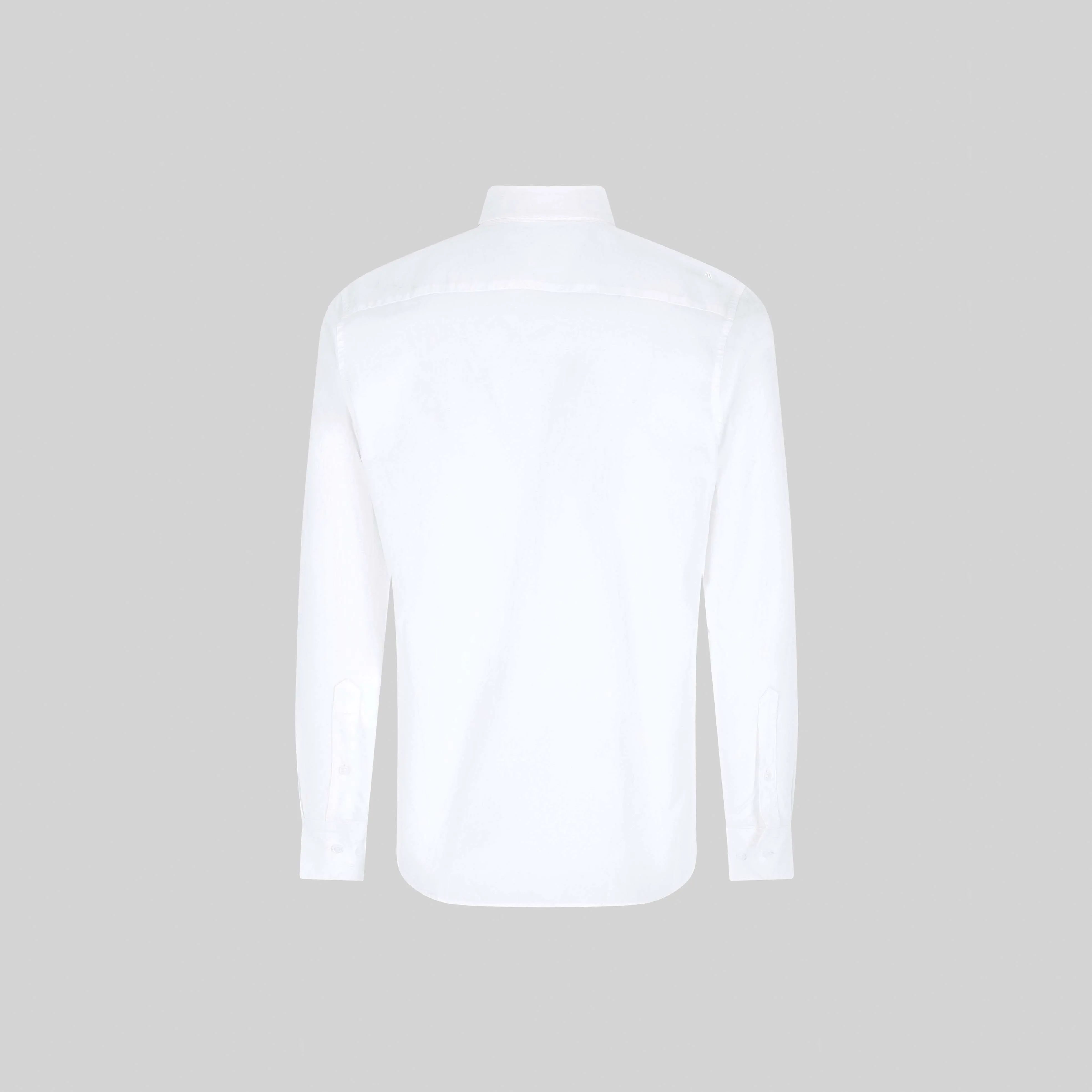 ROLLS SHIRT LONG SLEEVE WHITE