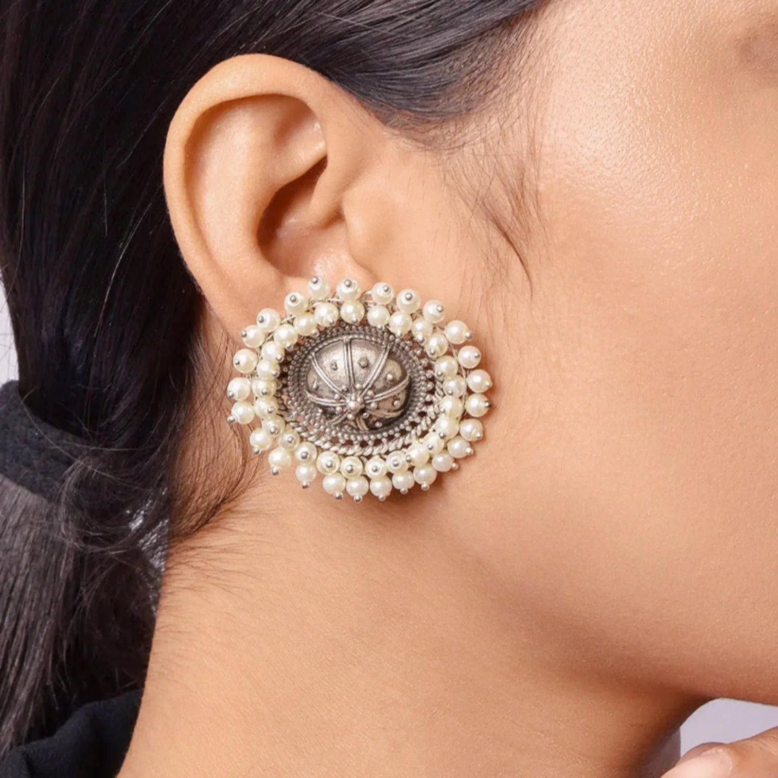 Shivali Circular Studs