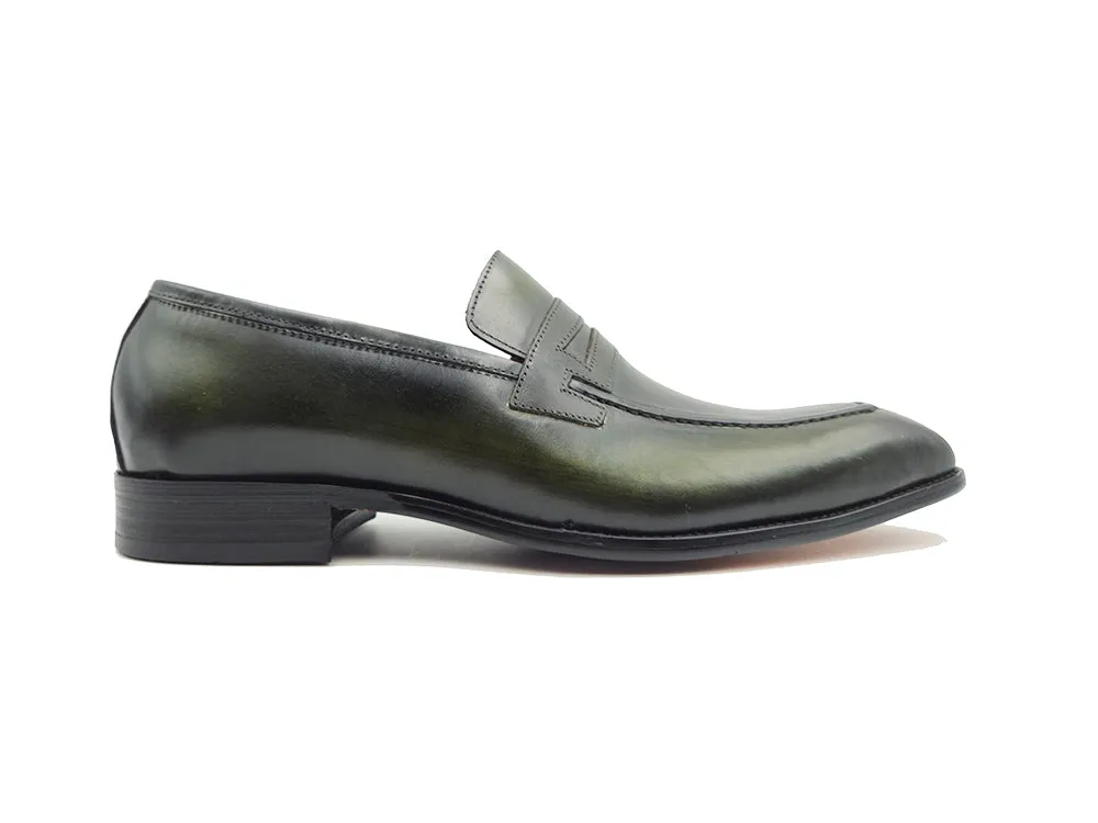 Signature Leather Penny Loafer Slip-on