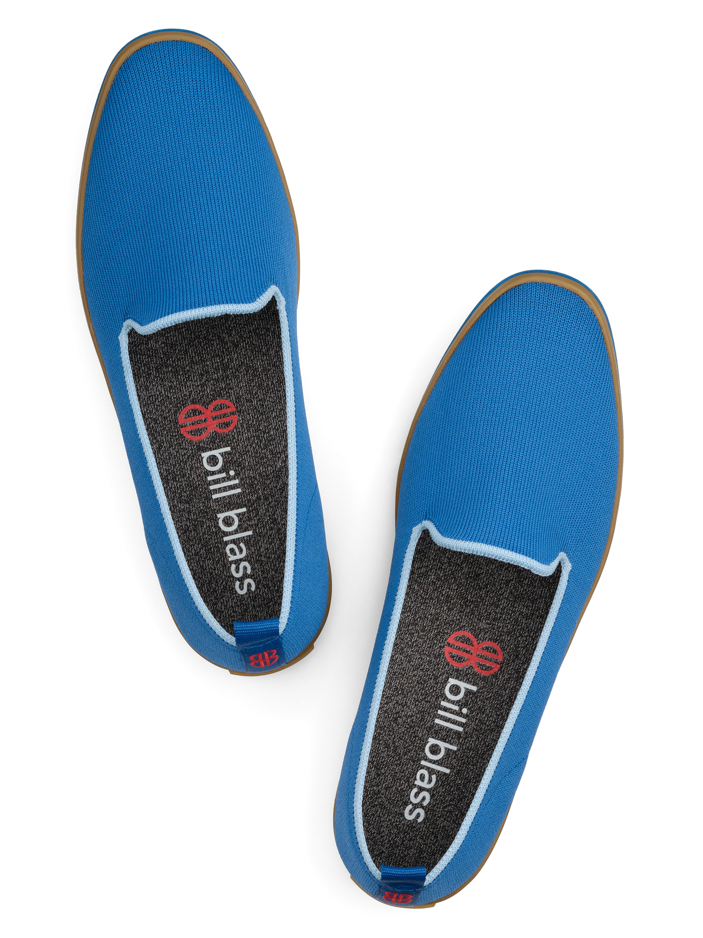 Sutton Knit Slip On - Sea Blue