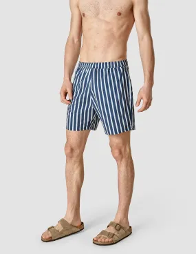 Swim Shorts Navy Stripe