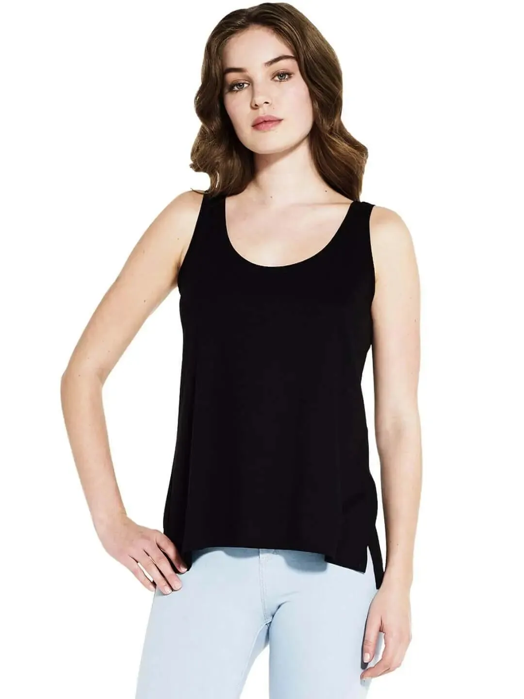 Tencel blend vest by Earth Positive