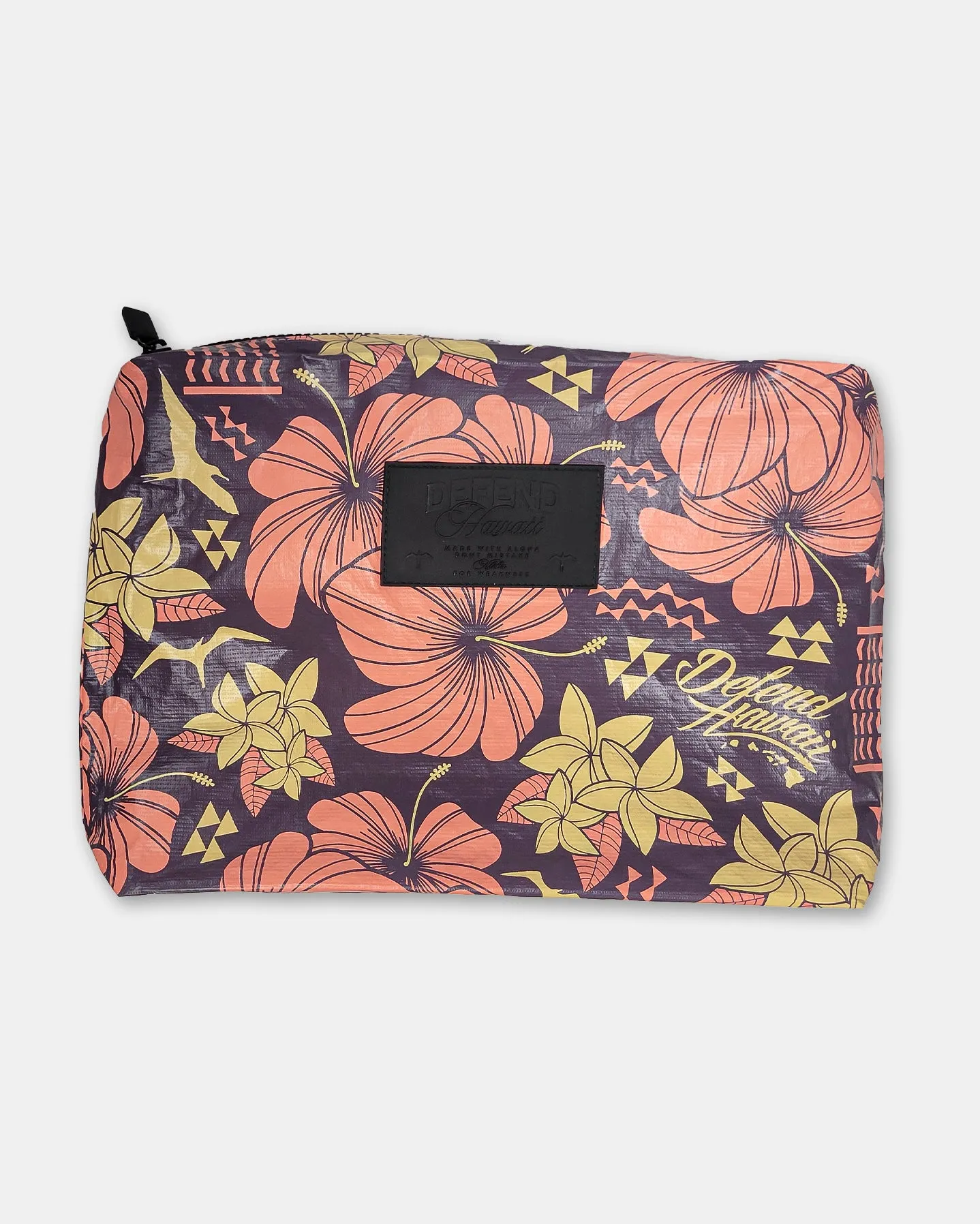 THE TROPIC GETAWAY Purple Clutch