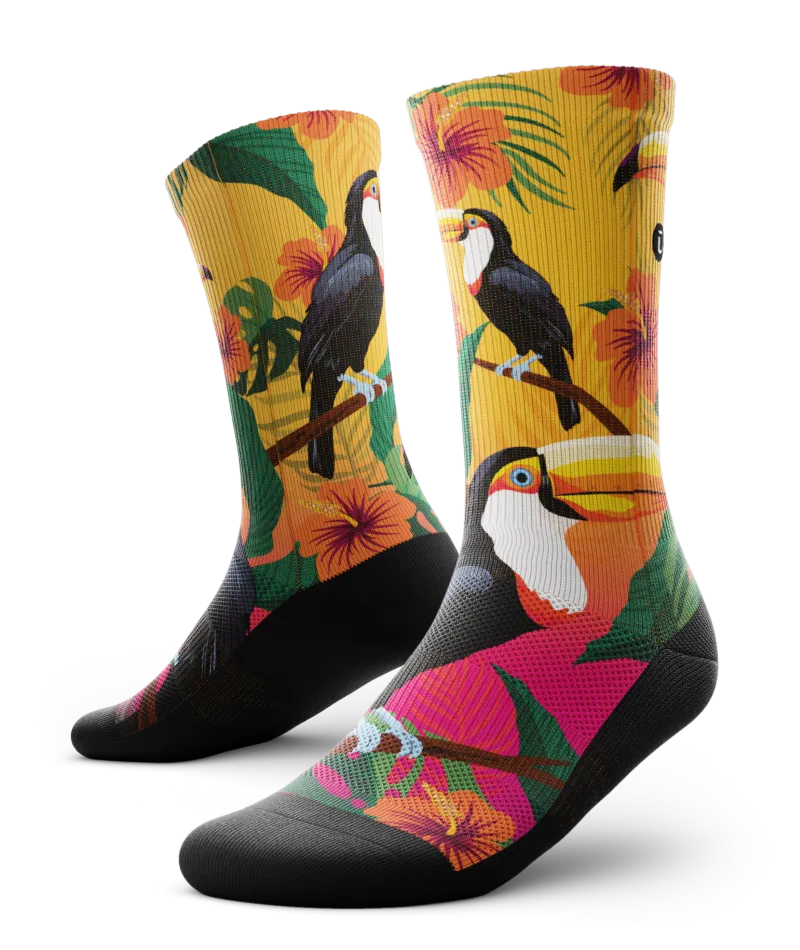 Toucan Crew Socks