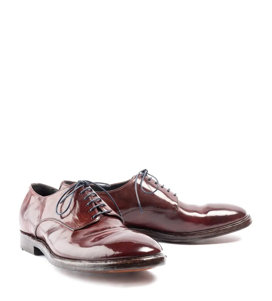 ULISSE 34036<br>Burgundy derby shoes