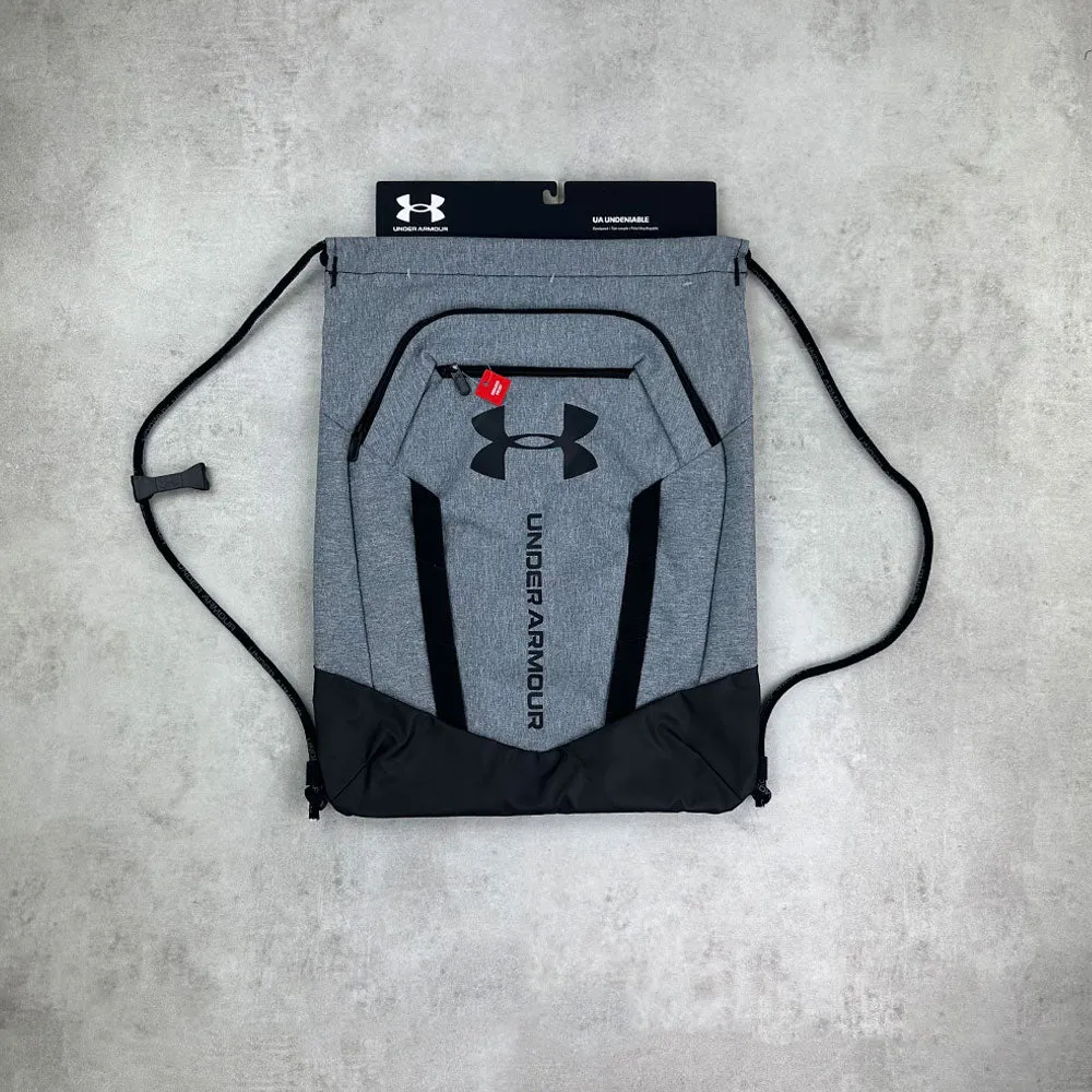 Under Armour Undeniable Sackpack Grey/ Black