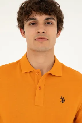 USPA Polo Shirt Men Tile VR031 USPOM232 Single Color Horse US Polo Assn.