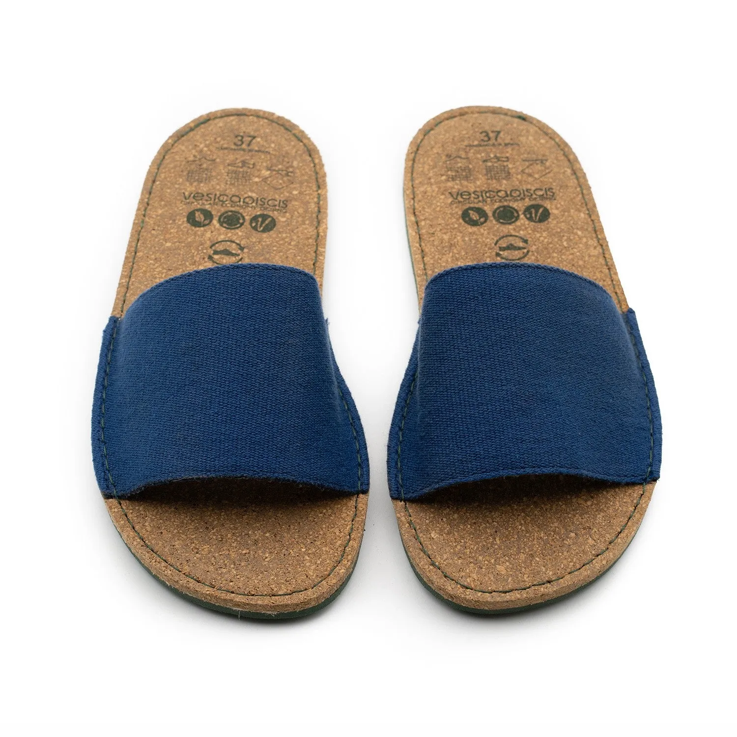 Vegan sandal blue GAN001