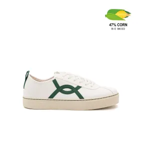 Vegan sneakers white of corn KAF006